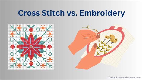 What is the Difference Between Cross Stitch and Embroidery? And Which One is More Suitable for Beginners?