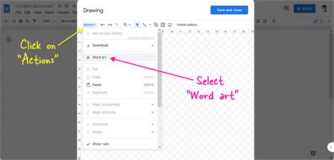 how to add word art in google docs and explore the potential of custom fonts