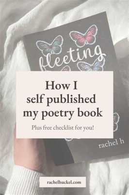 How to Self-Publish Poetry: When Rhymes Meet the Digital Age