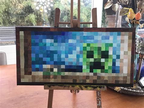 minecraft painting names: What if the Minecraft world was filled not just with blocks and mobs, but with canvases and colors?